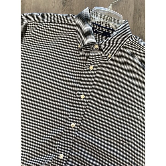 Daniel Cremieux Other - DANIEL CREMIEUX Classics MEN'S Size LARGE Polo Long Sleeve Checkered Shirt
